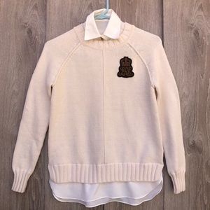 Ralph Lauren Collared Sweater